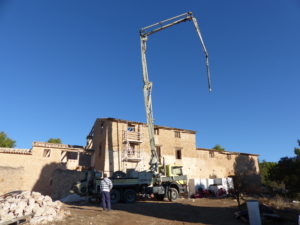 The concrete pump